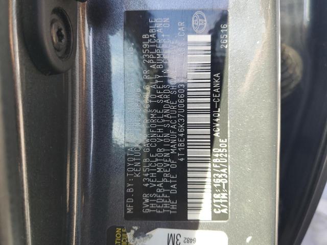 Photo 12 VIN: 4T1BE46K37U066034 - TOYOTA CAMRY CE 