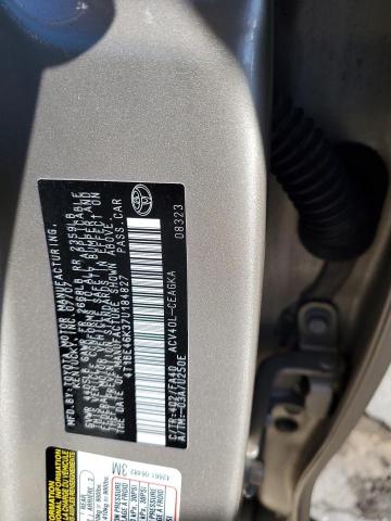 Photo 12 VIN: 4T1BE46K37U184827 - TOYOTA CAMRY CE 