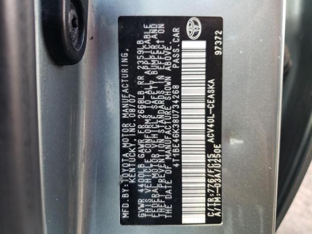 Photo 11 VIN: 4T1BE46K38U734268 - TOYOTA CAMRY 