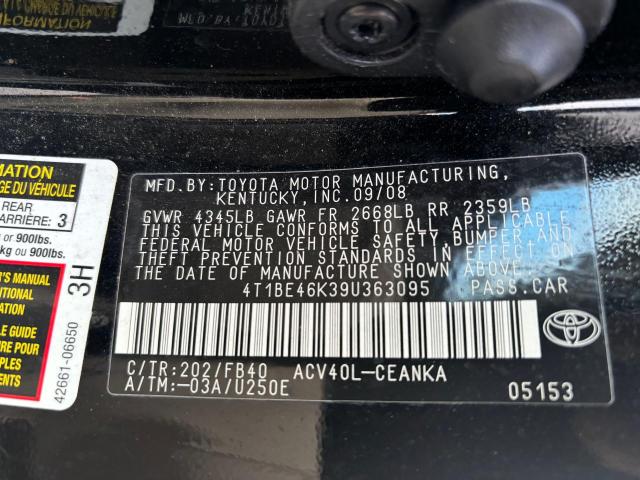 Photo 9 VIN: 4T1BE46K39U363095 - TOYOTA CAMRY BASE 