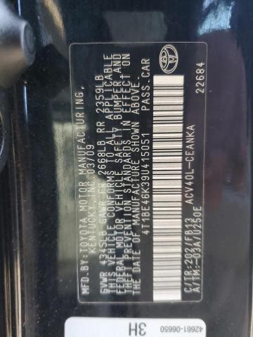 Photo 11 VIN: 4T1BE46K39U415051 - TOYOTA CAMRY BASE 