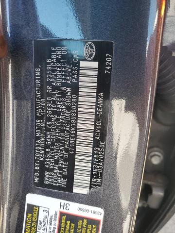 Photo 11 VIN: 4T1BE46K39U890280 - TOYOTA CAMRY BASE 