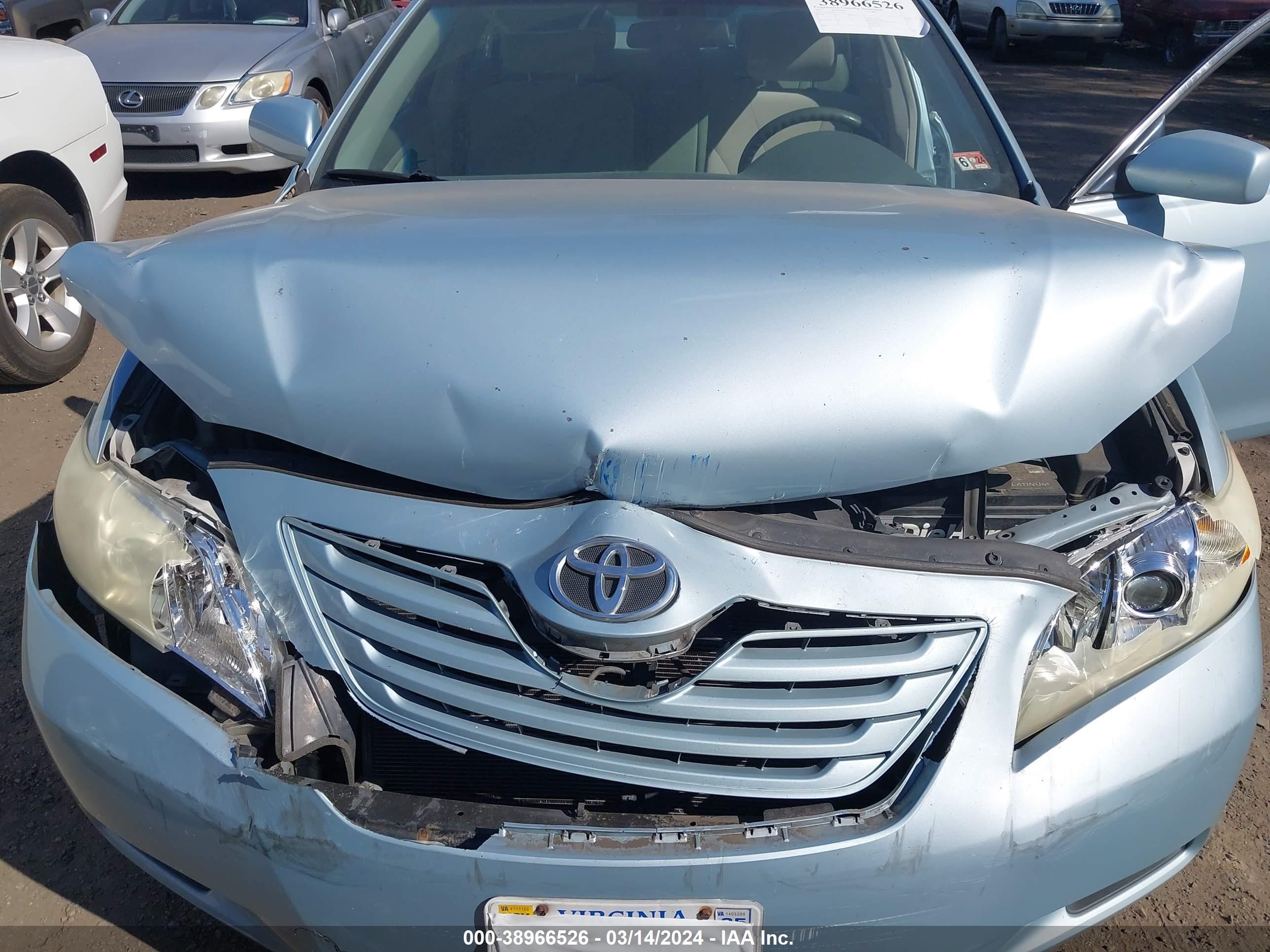 Photo 9 VIN: 4T1BE46K47U552724 - TOYOTA CAMRY 