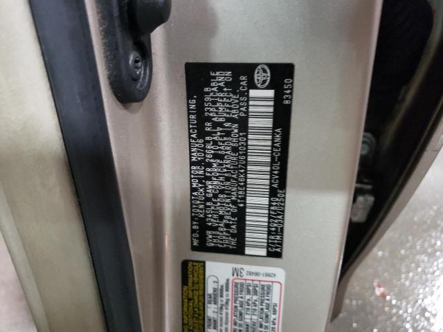 Photo 12 VIN: 4T1BE46K47U610301 - TOYOTA CAMRY CE 