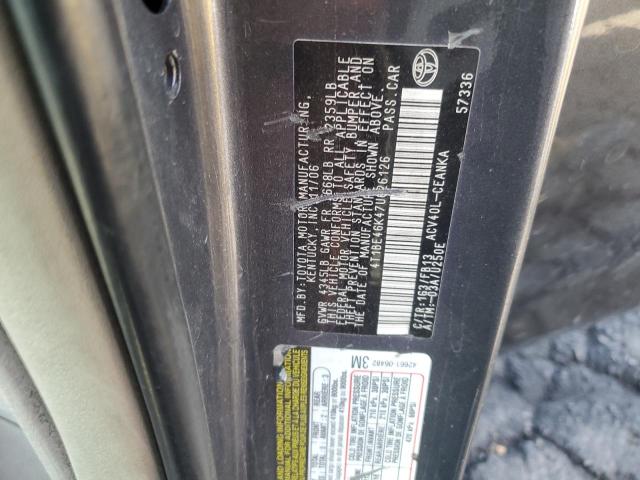 Photo 11 VIN: 4T1BE46K47U626126 - TOYOTA CAMRY CE 