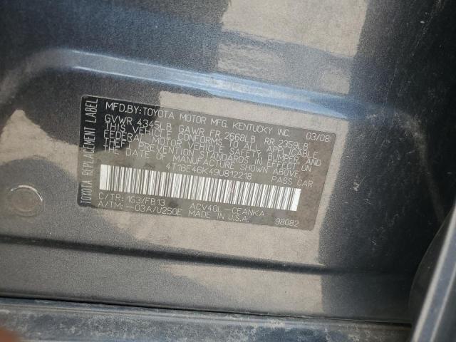 Photo 11 VIN: 4T1BE46K49U812218 - TOYOTA CAMRY BASE 