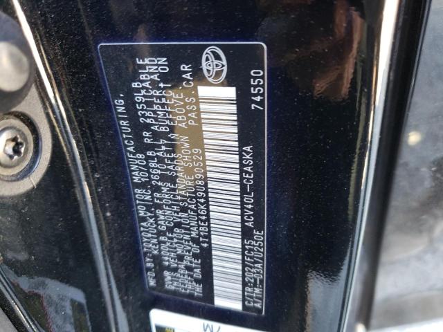 Photo 12 VIN: 4T1BE46K49U890529 - TOYOTA CAMRY 