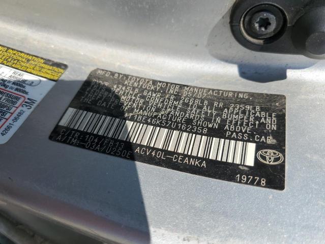 Photo 11 VIN: 4T1BE46K57U162358 - TOYOTA CAMRY 