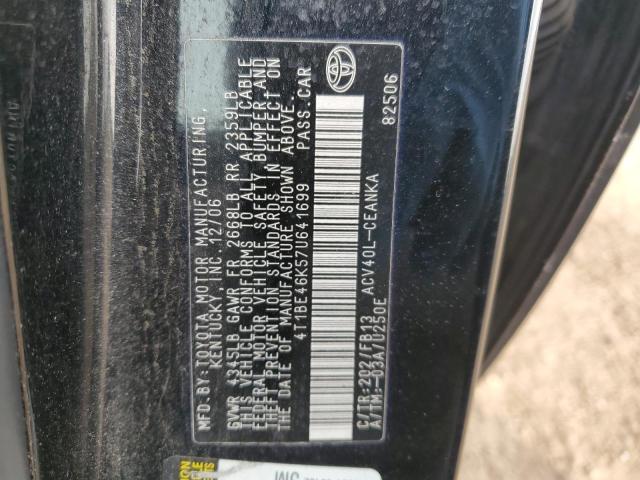 Photo 11 VIN: 4T1BE46K57U641699 - TOYOTA CAMRY 