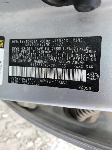 Photo 11 VIN: 4T1BE46K57U644005 - TOYOTA CAMRY LE 