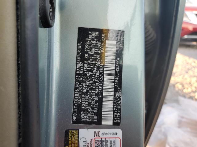 Photo 11 VIN: 4T1BE46K57U682401 - TOYOTA CAMRY CE 