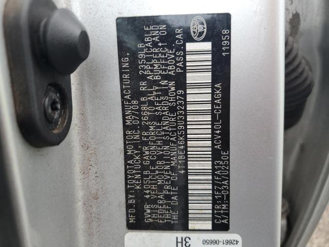 Photo 11 VIN: 4T1BE46K59U332379 - TOYOTA CAMRY BASE 