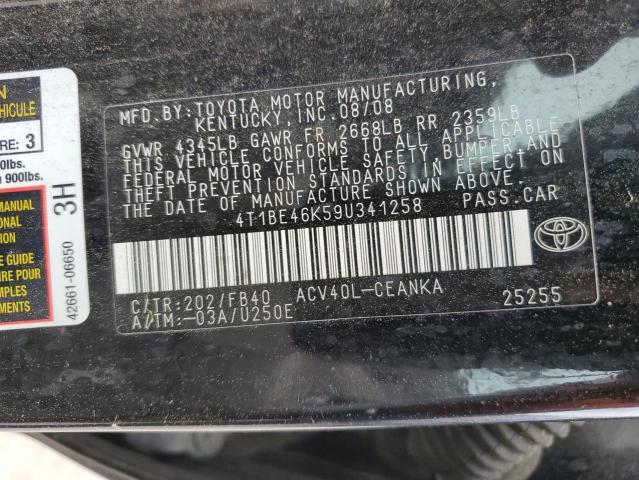 Photo 11 VIN: 4T1BE46K59U341258 - TOYOTA CAMRY BASE 