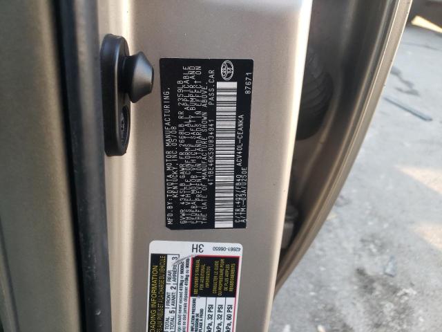 Photo 12 VIN: 4T1BE46K59U834941 - TOYOTA CAMRY BASE 