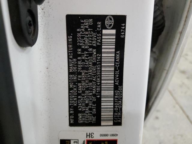 Photo 12 VIN: 4T1BE46K59U851142 - TOYOTA CAMRY BASE 