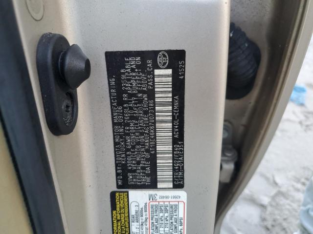 Photo 11 VIN: 4T1BE46K67U073186 - TOYOTA CAMRY CE 