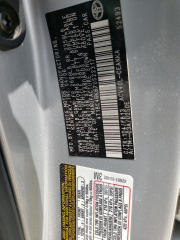 Photo 11 VIN: 4T1BE46K67U522317 - TOYOTA CAMRY CE 