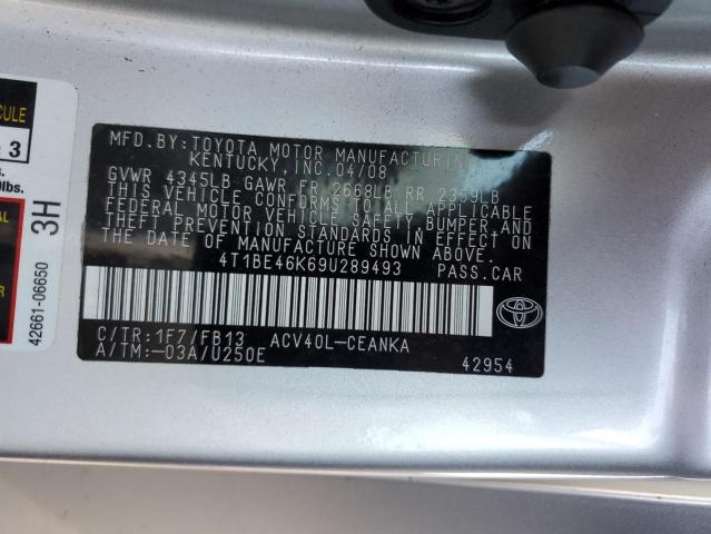 Photo 11 VIN: 4T1BE46K69U289493 - TOYOTA CAMRY 