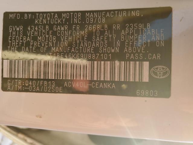 Photo 12 VIN: 4T1BE46K69U887101 - TOYOTA CAMRY BASE 