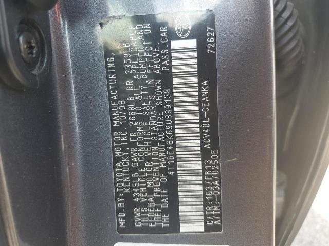 Photo 11 VIN: 4T1BE46K69U889138 - TOYOTA CAMRY BASE 