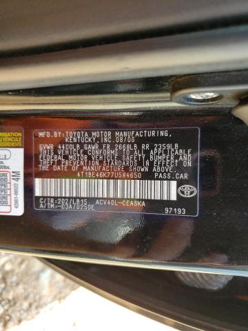 Photo 11 VIN: 4T1BE46K77U584650 - TOYOTA CAMRY CE 