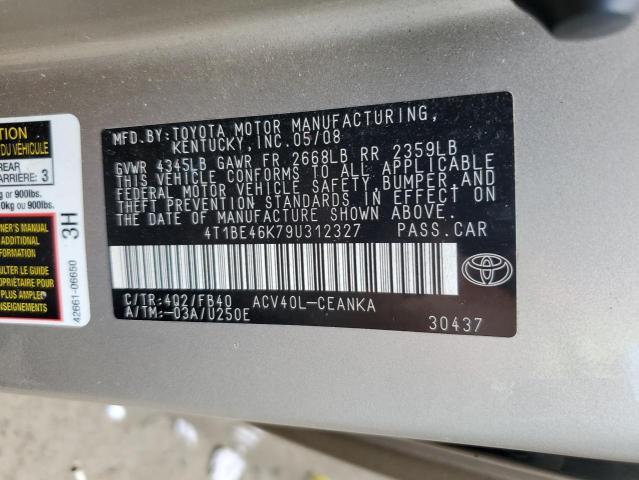 Photo 11 VIN: 4T1BE46K79U312327 - TOYOTA CAMRY 