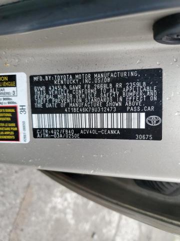 Photo 11 VIN: 4T1BE46K79U312473 - TOYOTA CAMRY BASE 