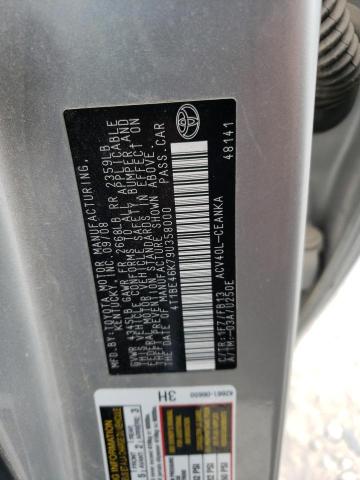 Photo 11 VIN: 4T1BE46K79U358000 - TOYOTA CAMRY BASE 