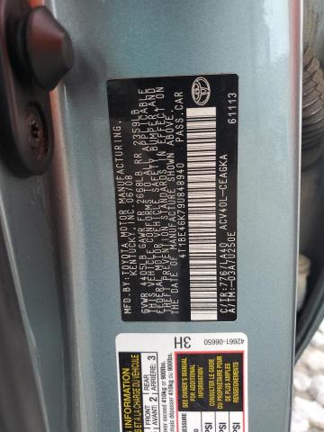 Photo 11 VIN: 4T1BE46K79U848940 - TOYOTA CAMRY BASE 