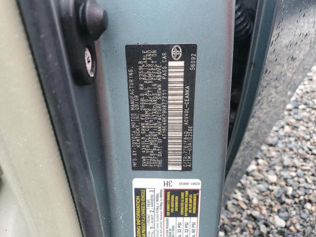 Photo 12 VIN: 4T1BE46K79U877211 - TOYOTA CAMRY BASE 