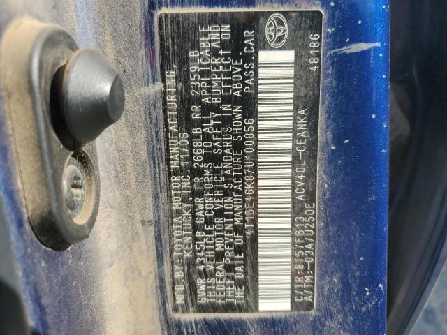 Photo 11 VIN: 4T1BE46K87U100856 - TOYOTA CAMRY CE 