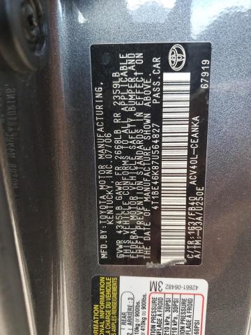 Photo 11 VIN: 4T1BE46K87U564827 - TOYOTA CAMRY CE 