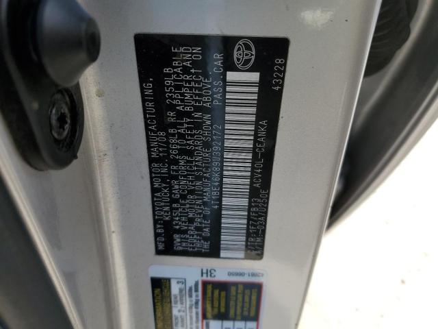 Photo 11 VIN: 4T1BE46K89U392172 - TOYOTA CAMRY BASE 