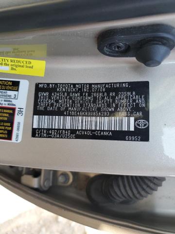 Photo 11 VIN: 4T1BE46K89U854293 - TOYOTA CAMRY BASE 