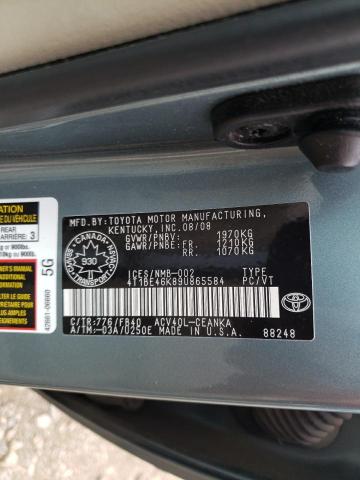 Photo 12 VIN: 4T1BE46K89U865584 - TOYOTA CAMRY BASE 