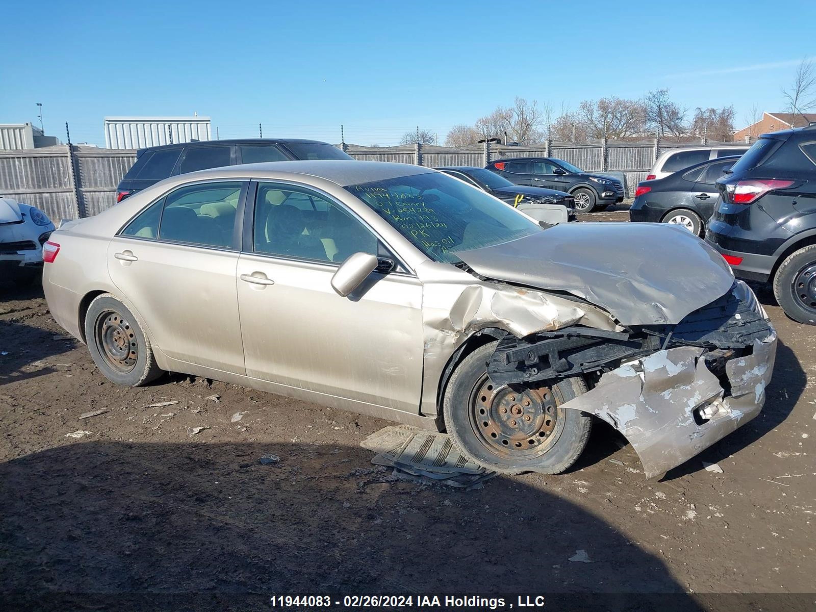 Photo 12 VIN: 4T1BE46K97U054289 - TOYOTA CAMRY 