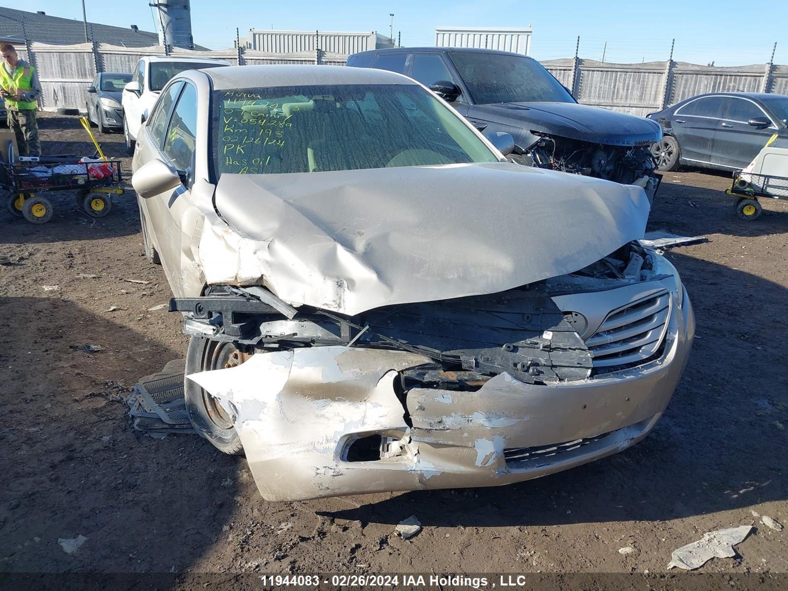 Photo 5 VIN: 4T1BE46K97U054289 - TOYOTA CAMRY 