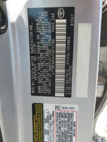 Photo 11 VIN: 4T1BE46K97U675788 - TOYOTA CAMRY 