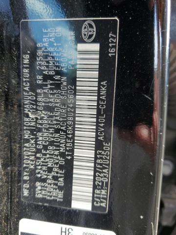 Photo 11 VIN: 4T1BE46K98U245602 - TOYOTA CAMRY CE 