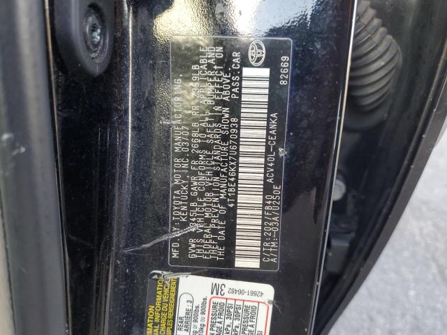 Photo 11 VIN: 4T1BE46KX7U670938 - TOYOTA CAMRY 