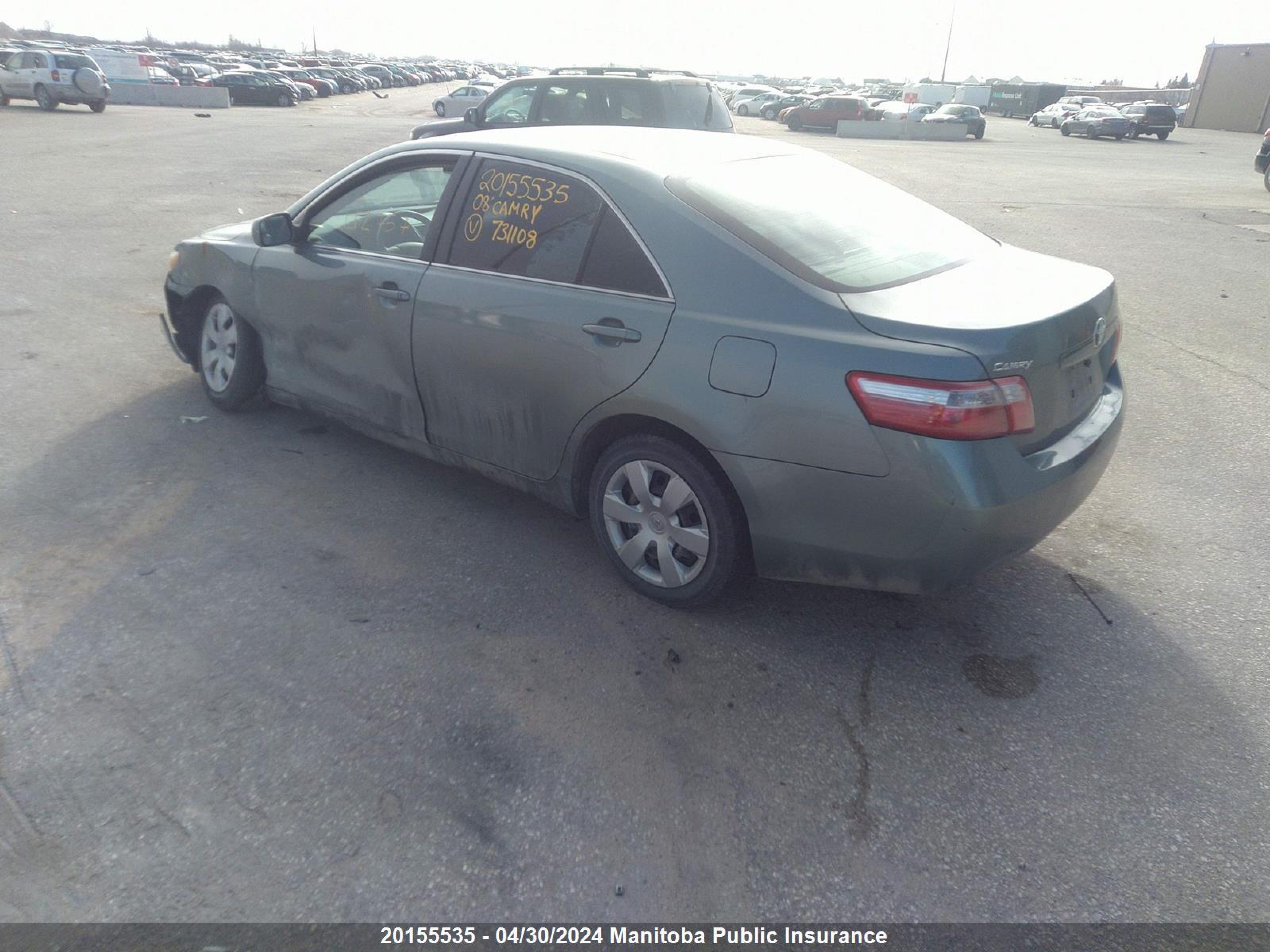 Photo 2 VIN: 4T1BE46KX8U731108 - TOYOTA CAMRY 