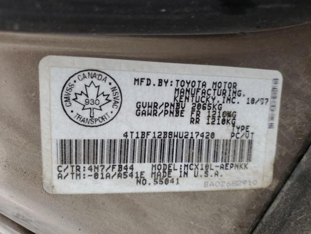 Photo 11 VIN: 4T1BF12B8WU217420 - TOYOTA AVALON XL 