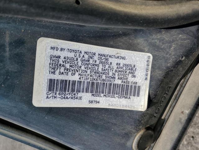 Photo 11 VIN: 4T1BF12K6TU869917 - TOYOTA CAMRY LE 