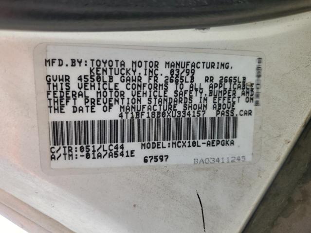 Photo 11 VIN: 4T1BF18B0XU334157 - TOYOTA AVALON XL 