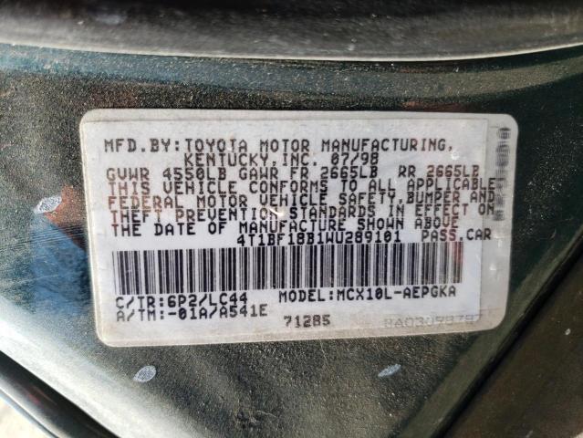 Photo 11 VIN: 4T1BF18B1WU289101 - TOYOTA AVALON 