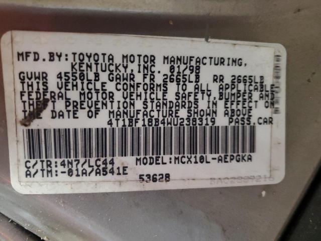 Photo 11 VIN: 4T1BF18B4WU238319 - TOYOTA AVALON XL 