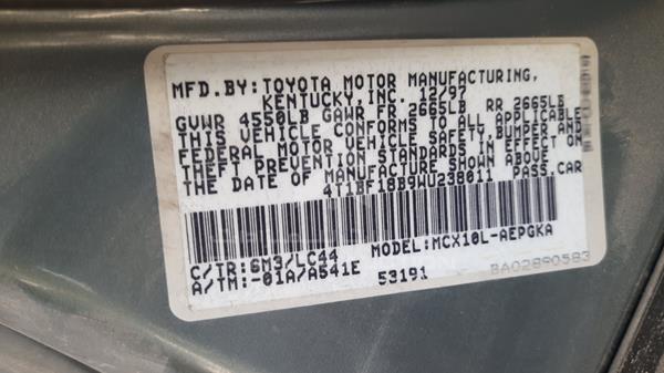 Photo 3 VIN: 4T1BF18B9WU238011 - TOYOTA AVALON 