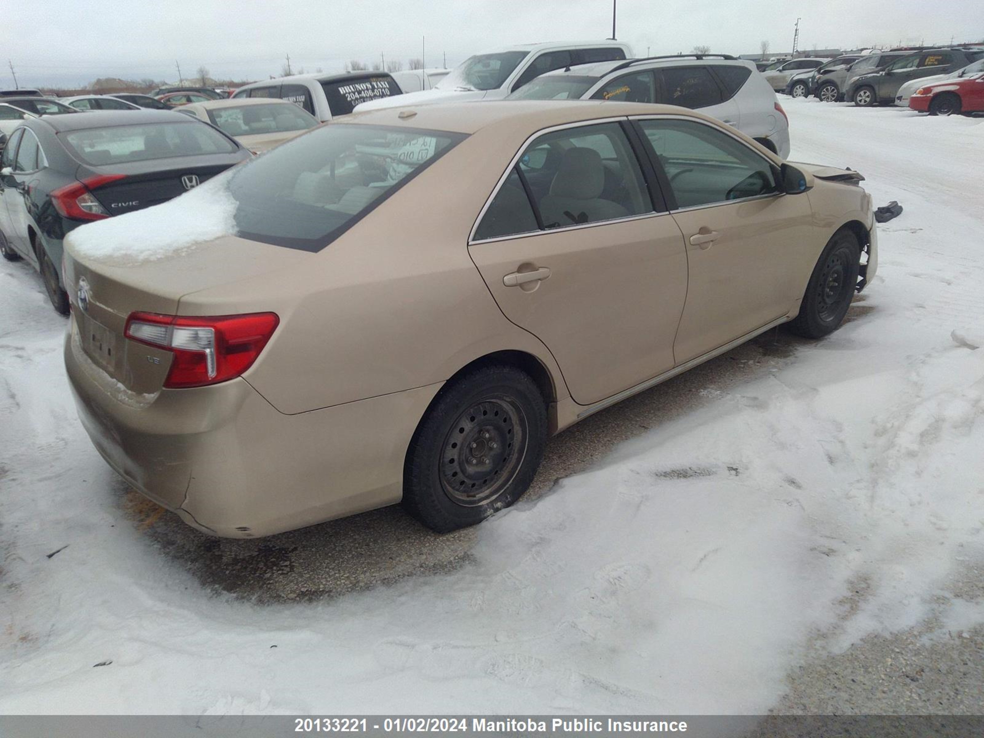 Photo 3 VIN: 4T1BF1FK0CU010588 - TOYOTA CAMRY 