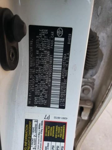 Photo 11 VIN: 4T1BF1FK0CU518091 - TOYOTA CAMRY BASE 