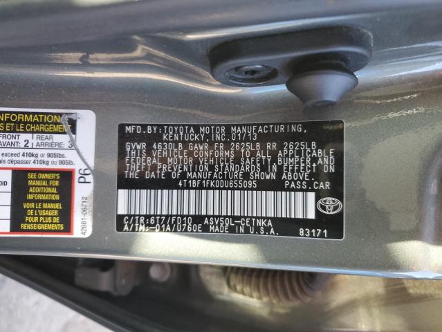 Photo 11 VIN: 4T1BF1FK0DU655095 - TOYOTA CAMRY 